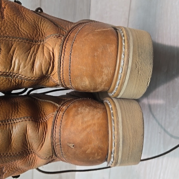 Georgia Boot G8152 8" Barracuda Gold WedgeMens Leather Oil&slip Resistant 8 - Picture 8 of 13